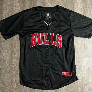Vintage Chicago Bulls Baseball Jersey